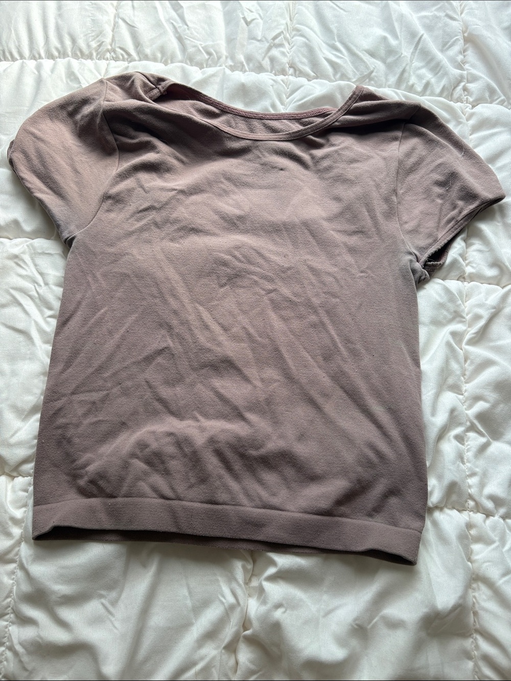 Purple Free People Baby tee